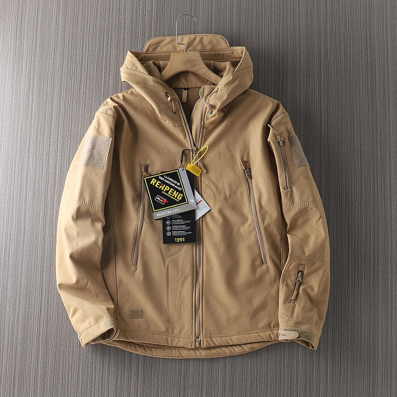 Fashion Waterproof Shell Jacket Men's Coat