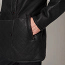 Quilted Fur Coat Long Fur Button Coat Jacket