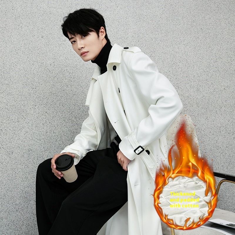 Windbreaker Men's Long Type Slim Fit