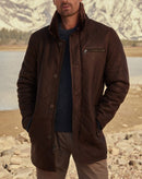 Quilted Fur Coat Long Fur Button Coat Jacket