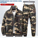Lightweight Men’s Camo Cargo Suit – Anti-Dirt & Durable Design