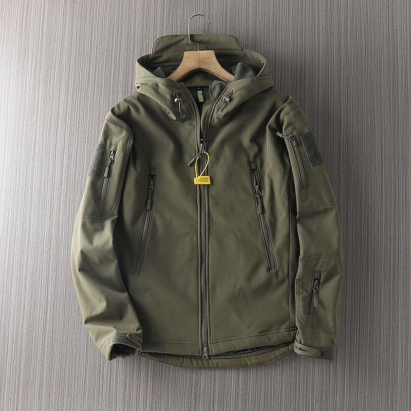 Fashion Waterproof Shell Jacket Men's Coat