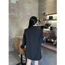 Office-Chic Petal Sleeve Top with Glam Shine